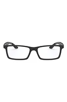 Ray-Ban Unisex 53mm Rimless Optical Glasses in Black Blue at Nordstrom