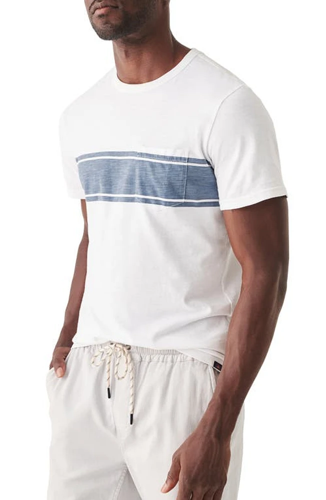 Faherty Surf Stripe Sunwashed T-Shirt at Nordstrom,