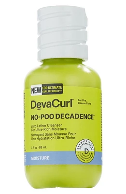 DevaCurl No-Poo Decadence Zero-Lather Cleanser at Nordstrom, Size 3 Oz