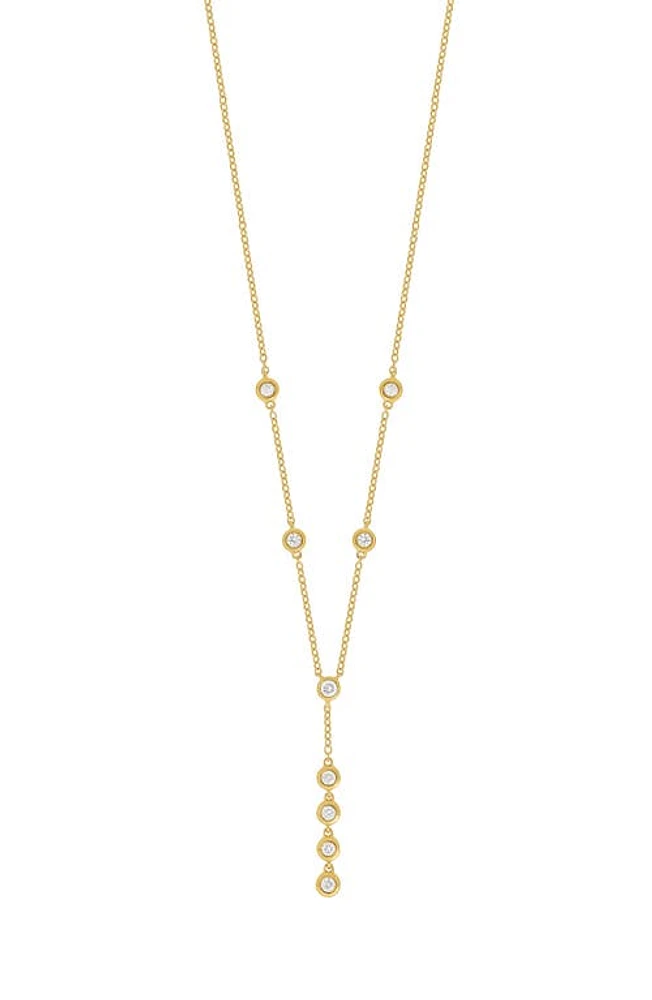 Bony Levy Monaco Diamond Y-Necklace in 18K Yellow Gold at Nordstrom