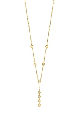 Bony Levy Monaco Diamond Y-Necklace in 18K Yellow Gold at Nordstrom