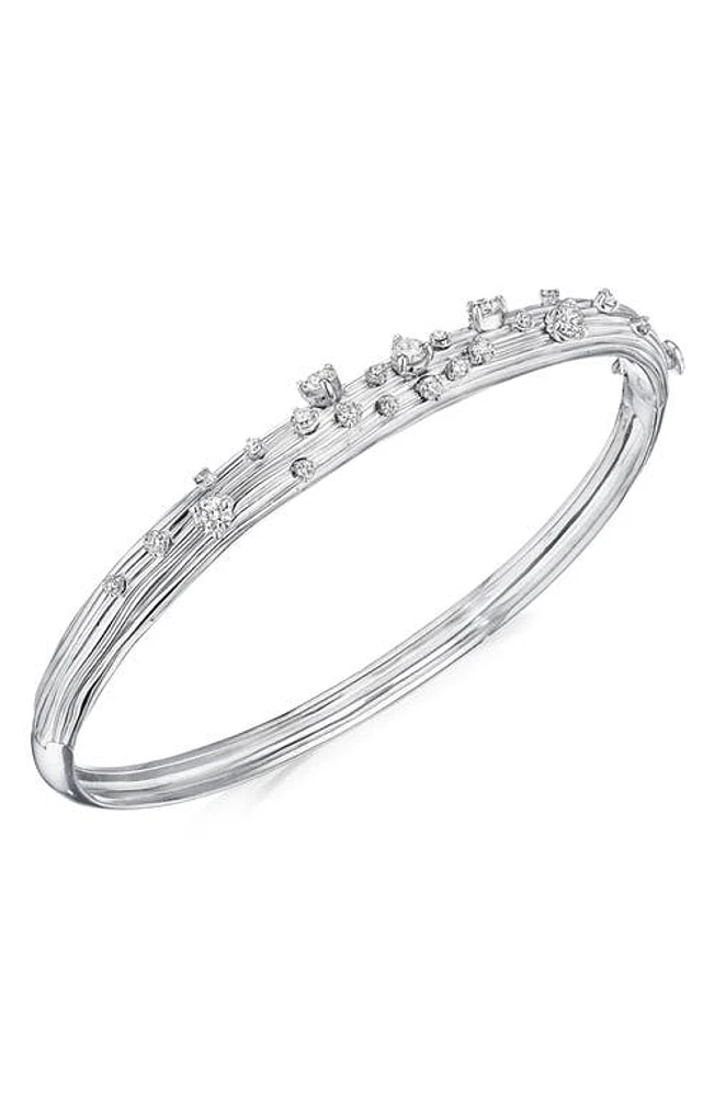 Hueb Bahia Bangle in White Gold at Nordstrom, Size Medium