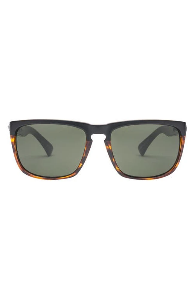 Electric Knoxville 56mm Polarized Sunglasses in Darkside Tort/Grey Polar at Nordstrom