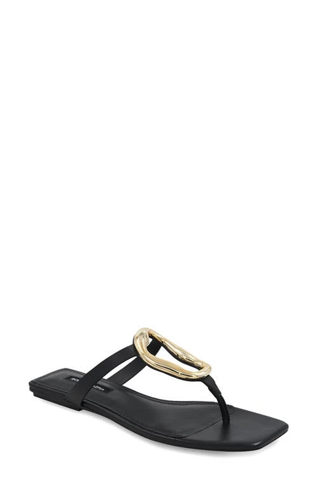 bcbg Kima Flip Flop Black at Nordstrom,