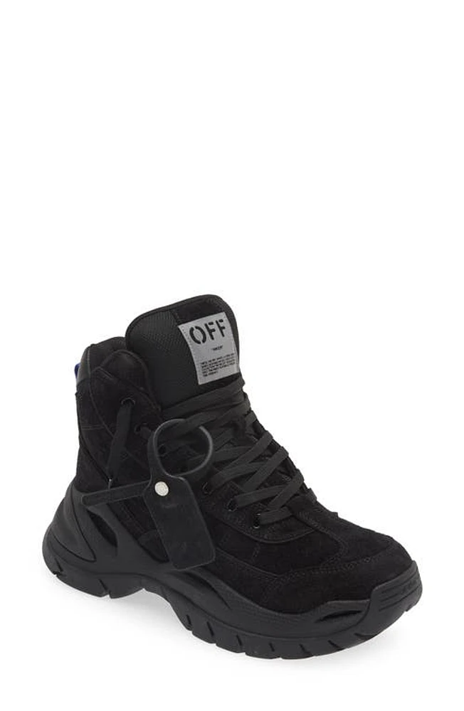 Off-White High Top Hiker Boot Black at Nordstrom