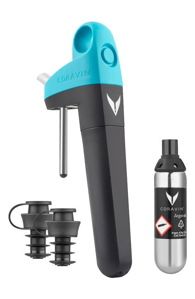 Coravin Pivot Wine Preservation System in Teal at Nordstrom