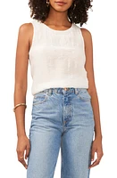 Vince Camuto Beaded Sleeveless Top New Ivory at Nordstrom,