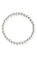 Nashelle Beaded Stretch Bracelet in Sterling Silver at Nordstrom