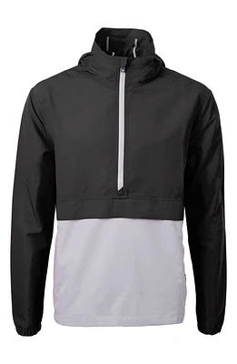 Cutter & Buck Charter Water Wind Resistant Packable Recycled Polyester Anorak at Nordstrom,