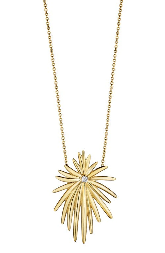 Hueb 18K Gold Diamond Pendant Necklace in Yellow Gold at Nordstrom, Size 24