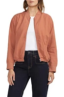 JAG Cotton & Linen Bomber Jacket Chutney at Nordstrom,