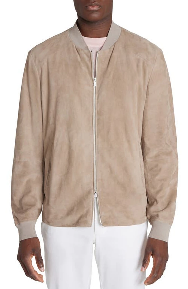 Jack Victor Barclay Packable Bomber Jacket Tan at Nordstrom,