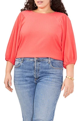 Vince Camuto Puff Sleeve Top Pink Allure at Nordstrom,