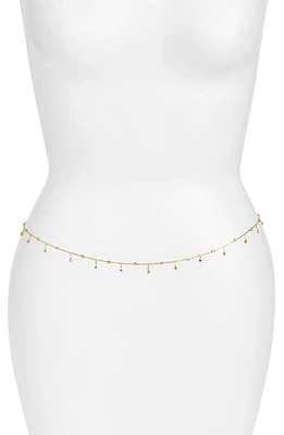 SHYMI Cubic Zirconia Belly Chain in Gold at Nordstrom