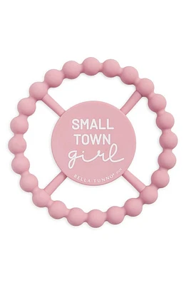 Bella Tunno Small Town Girl Teether in Pink at Nordstrom