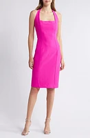 Black Halo Zarela Halter Neck Sheath Cocktail Dress at Nordstrom,