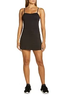 Courtside Alosoft Tennis Dress in Black at Nordstrom, Size Small