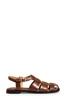 Madewell Adonia Fisherman Sandal in Dark Coffee at Nordstrom, Size 6.5