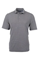 Cutter & Buck Virtue Eco Piqué Stripe Polo at Nordstrom,