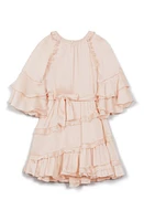 Reiss Kids' Polly Belted Dress Pink at Nordstrom, Y