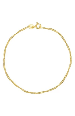 Bony Levy 14K Gold Twist Chain Bracelet in 14K Yellow Gold at Nordstrom, Size 7