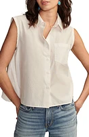 Lucky Brand Button-Up Sleeveless Top at Nordstrom,