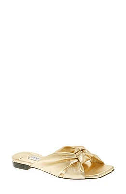 Jimmy Choo Avenue Slide Sandal in Gold at Nordstrom, Size 5Us