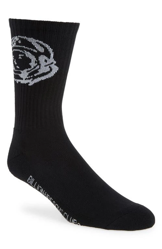 Billionaire Boys Club Helmut Head Crew Socks in Black at Nordstrom, Size One Size Oz