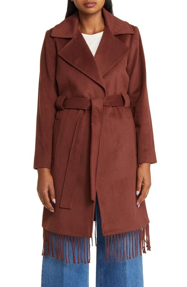 Sam Edelman Fringe Wrap Coat at Nordstrom,