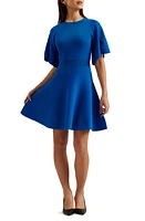 Ted Baker London Olivia Rib Fit & Flare Dress at Nordstrom,