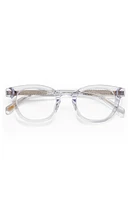 eyebobs Waylaid 46mm Blue Light Blocking Glasses in Crystal /Clear at Nordstrom, Size +0.00