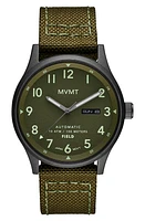 MVMT Field Nylon Strap Automatic Watch