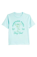 vineyard vines Kids' Stay Cool Cotton Graphic T-Shirt Island Paradise at