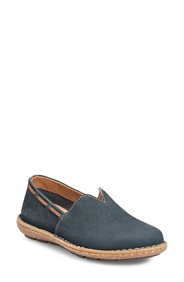 Børn Naya Leather Loafer in Navy N/B at Nordstrom, Size 8