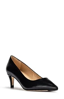 Jon Josef Tina Pointed Toe Pump Black Leather at Nordstrom,