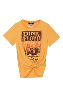 Truce Kids' Pink Floyd Cutout Cotton Graphic T-Shirt Yellow at