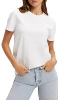 Good American Heritage Crewneck Cotton T-Shirt at Nordstrom,