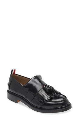 Thom Browne Tassel Kiltie Loafer Black at Nordstrom,