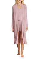 barefoot dreams Everything CozyChic Ultra Lite Open Front Cardigan Teaberry at Nordstrom,