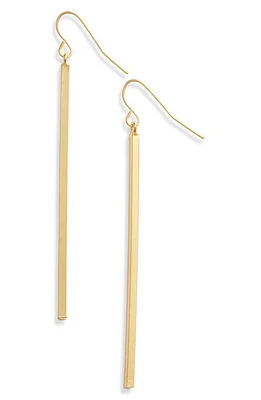 Karine Sultan Linear Drop Earrings in Gold at Nordstrom