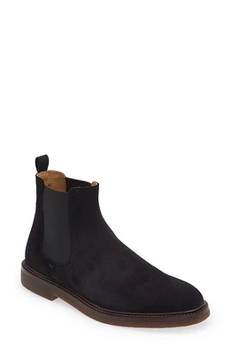 Brunello Cucinelli Suede Chelsea Boot C101-Black at Nordstrom,