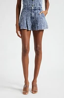 Ramy Brook Wilder Floral Embroidery Denim Shorts Indigo Emb at Nordstrom,