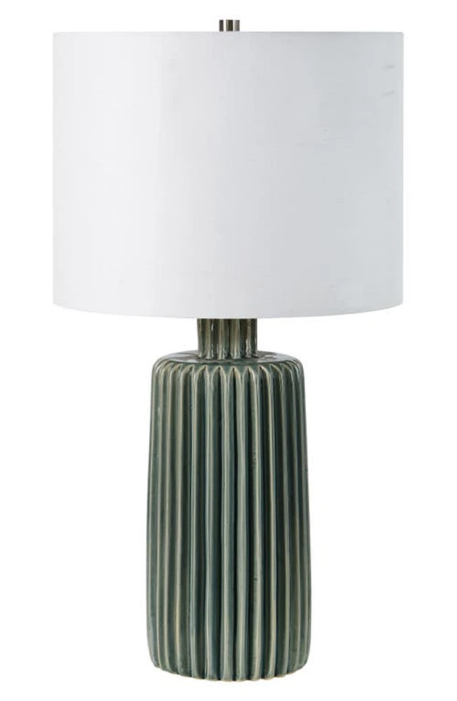 Renwil Roza Table Lamp in Olive Off-White at Nordstrom