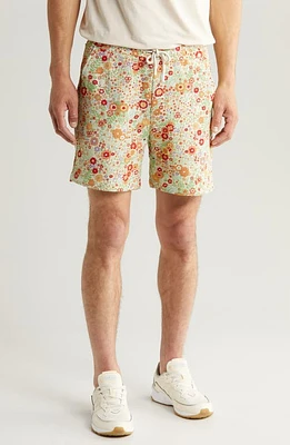 Percival Floral Drawstring Shorts at Nordstrom,