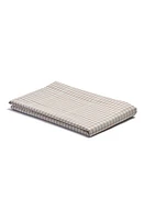 PIGLET IN BED 200 Thread Count Gingham Percale Flat Sheet in Cafe Au Lait at Nordstrom, Size Twin