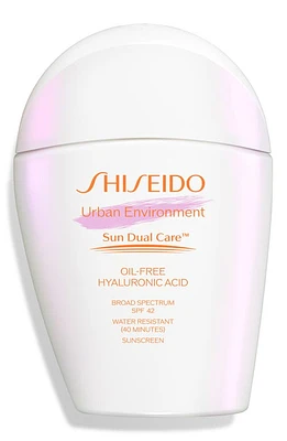 Shiseido Urban Environment Sun Dual Care Oil-Free Broad Spectrum SPF 42 Sunscreen at Nordstrom