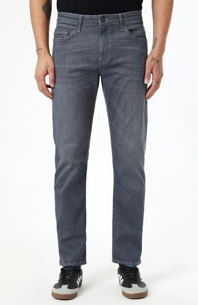 Mavi Jeans Zach Straight Leg Light Grey at Nordstrom, X