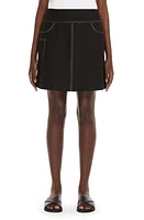 Max Mara Leisure Nabulus Jersey Skirt Black at Nordstrom,