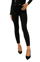 Good American Legs High Rise Skinny Jeans Black001 at