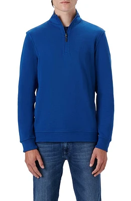 Bugatchi Reversible Knit Quarter Zip Pullover at Nordstrom,